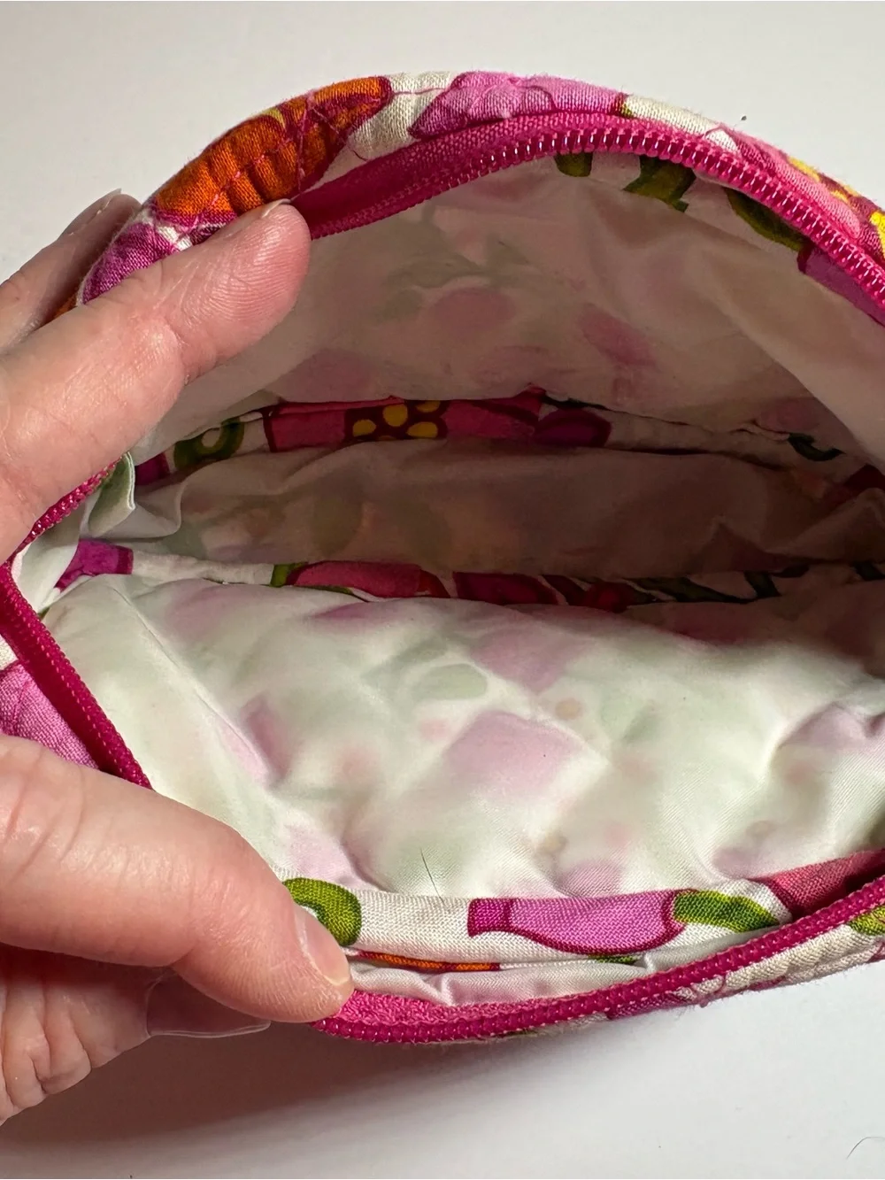 Vera Bradley Lilli Bell Cosmetic Bag, ID Pouch & Manicure Set (no tools)